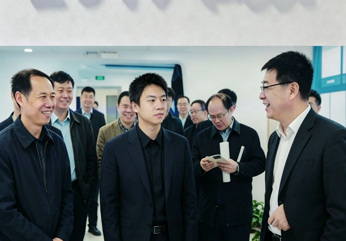 朱贞吉委员长与智算中心领导会晤